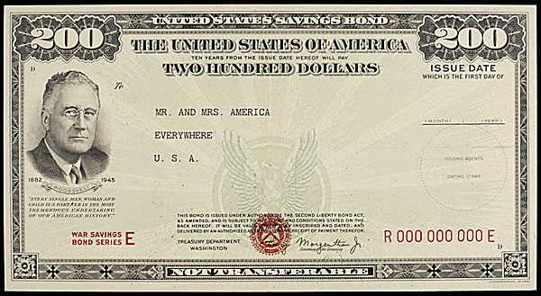 War Bonds_100 dollar war bond sample